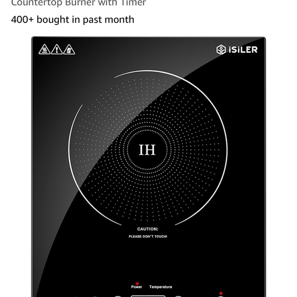 Isiler induction portable electric cooktop - Picture 6 of 8